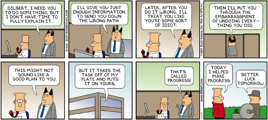 Dilbert Cartoon